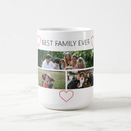 TAZA DE CAFÉ FAMILIA DE 3 FOTOS