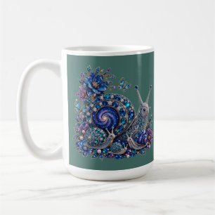 Taza De Café Familia de Caracoles de Cristal Celestial – Galaxi