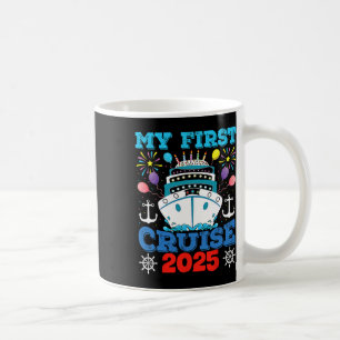 Taza De Café Familia De Cruceros Vacaciones Tee Ancla De Barco 