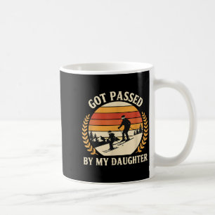 Taza De Café Familia de esquí vintage recibida por mi hija Retr