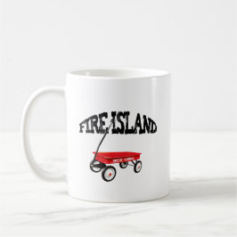 Taza De Café familia de ferris de playa de la isla FIRE de vagó
