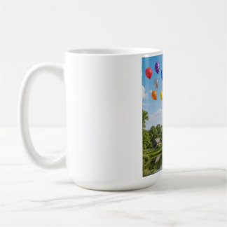 Taza De Café Familia de Globos
