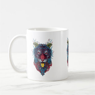 Taza De Café Familia de leones