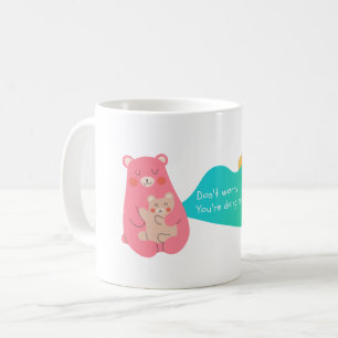 Taza De Café Familia De Osos Encantadores