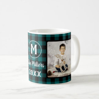 Taza De Café Familia de vacaciones verdes plantadas Nombre de f