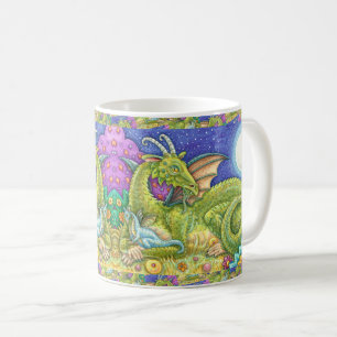 TAZA DE CAFÉ FAMILIA DRAGON DE LA PRÓXIMA GENERACIÓN, FANTASÍA 