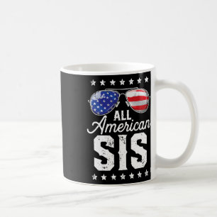 Taza De Café Familia Estadounidense 4 De Julio Coincidiendo Con