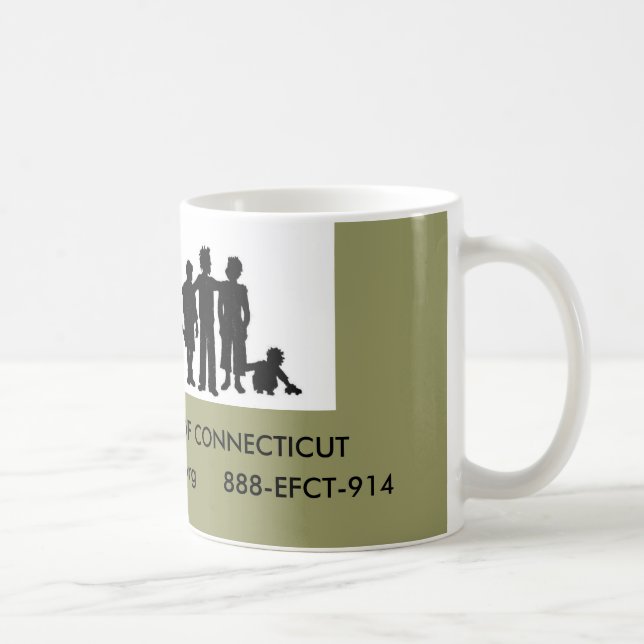 TAZA DE CAFÉ FAMILIA EXTENSA DE CONNECTICUT (Derecha)