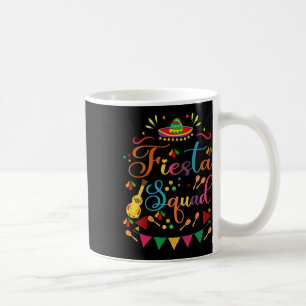Taza De Café Familia Fiesta Squad Que Coincide Con Cinco De May