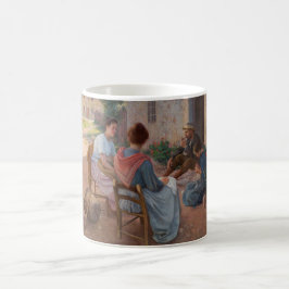 Taza De Café Familia italiana tradicional (Italia antigua)