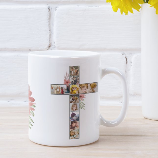 Taza De Café Familia Jesús Cruz Iglesia Cristiana (Subido por el creador)