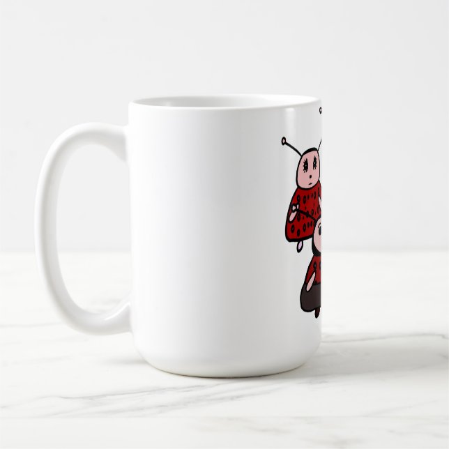 Taza De Café Familia Ladybird (Izquierda)