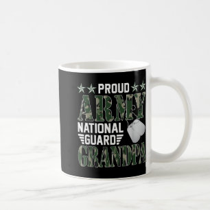 Taza De Café Familia Militar Abuelo de la Guardia Nacional del