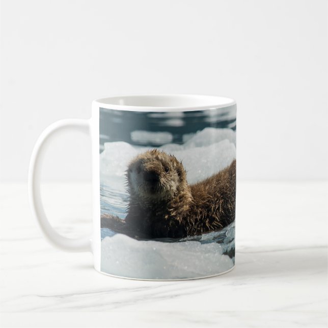 Taza De Café Familia Otter del mar (Izquierda)