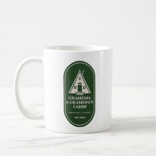 Taza De Café Familia Personalizada Cabina de cuadro A