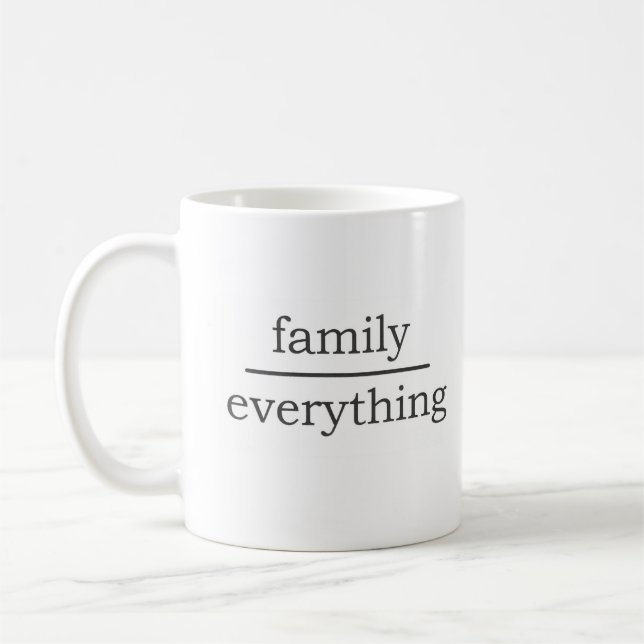 Taza De Café familia sobre todo (Izquierda)