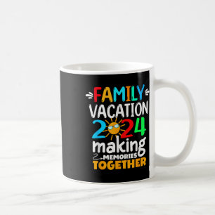 Taza De Café Familia Vacaciones Familiares 2024 Familia de Vera