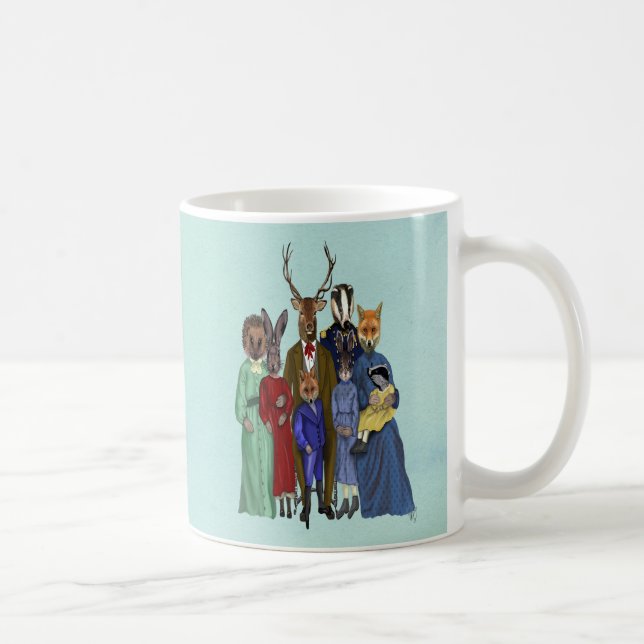 Taza De Café Familia Woodland (Derecha)