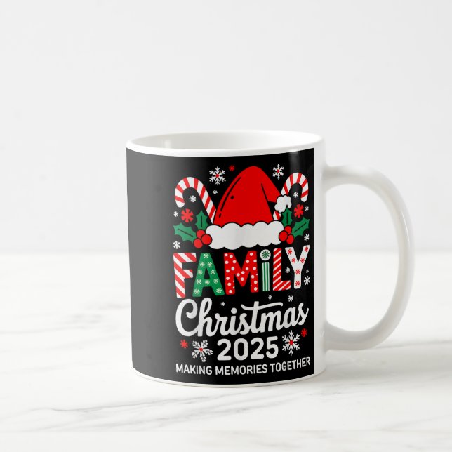 Taza De Café Family Christmas 2025 Matching Costume Together Xm (Derecha)