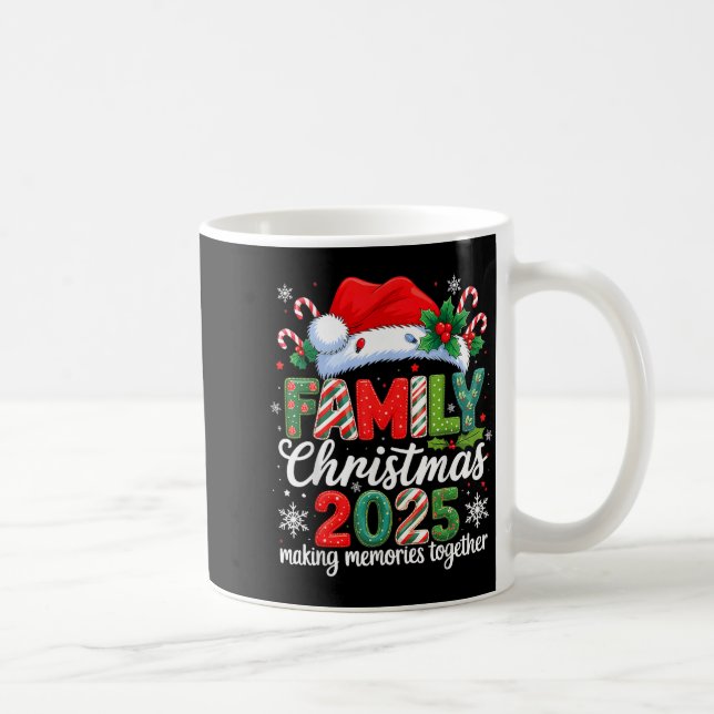 Taza De Café Family Christmas 2025 Matching Outfit Xmas Squad S (Derecha)