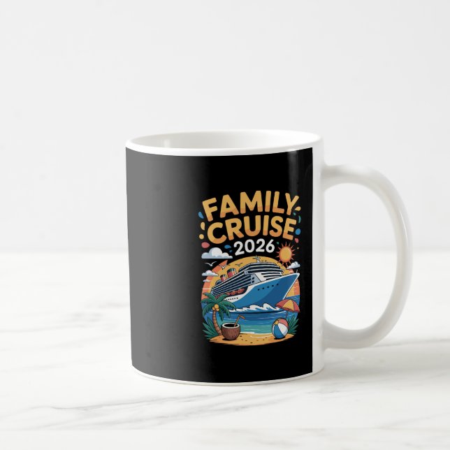 Taza De Café Family Cruise 2026  (Derecha)