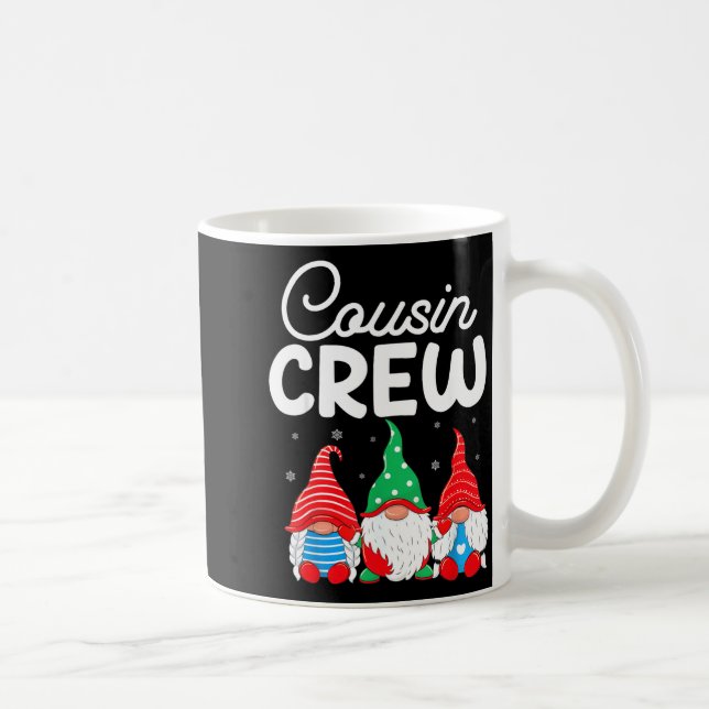 Taza De Café Family Matching Christmas Cousin Crew Cute Christm (Derecha)
