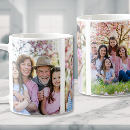 Taza De Café Family Memories Personalized Grandparent Photo