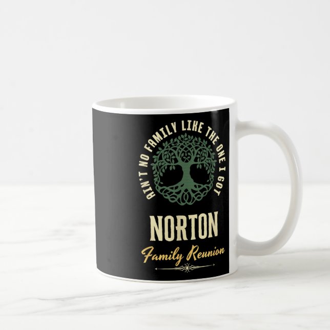 Taza De Café Family Reunion 2025 Matching Design - Norton  (Derecha)
