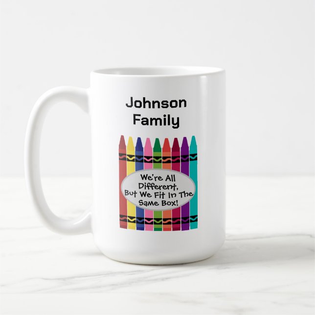 Taza De Café Family Reunion Fun Big Coffee Mug (Izquierda)