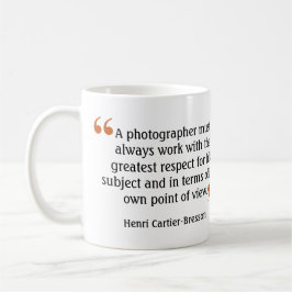 Taza De Café Famosa fotógrafa cita 8 cámara de doble lente