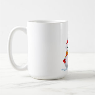 Taza De Café Famoso árbol de Navidad Flamingo Gorra Santa Mejor