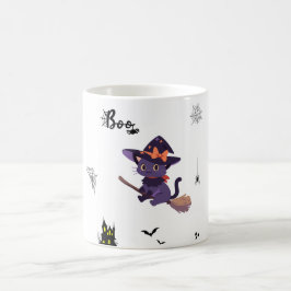 Taza De Café Famoso café de Halloween Mug con diseños divertido