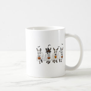 Taza De Café Famoso fantasma Donkey Hallowen Donkey Lover Farme
