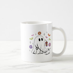 Taza De Café Famoso fantasma Walking Dog Tocante Fantasma Abraz