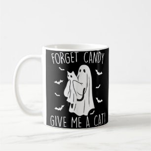 Taza De Café Famoso Gato Halloween Fantasma Olvidar Candy Darme