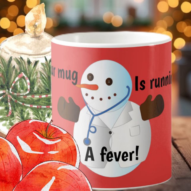 Taza De Café Famoso médico de nieve linda fiebre de cacao de in (Subido por el creador)