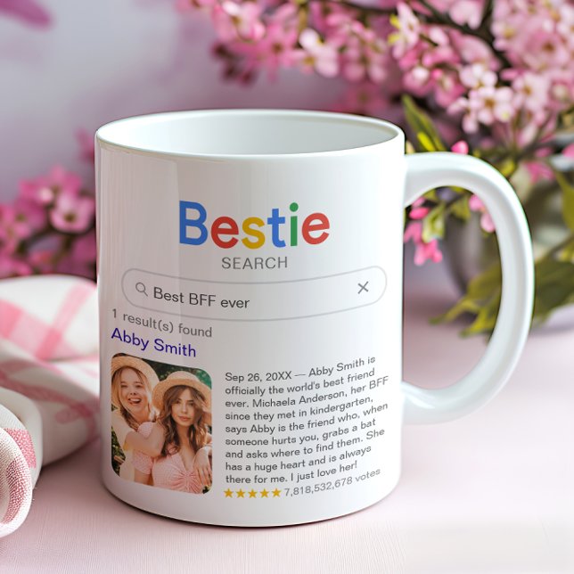 Taza De Café Famoso mejor amigo nunca Bestie Resultado de búsqu (Subido por el creador)