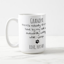 Taza De Café Famoso perro Abuelo Mascota de abuelo personalizad
