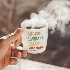 Taza De Café Famoso regalo de Personalizado de papá papá, marid