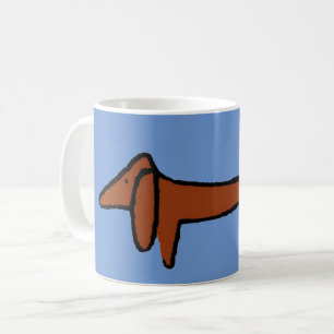 Taza De Café Famoso resumen de Dachshund
