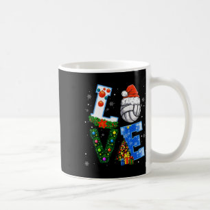 Taza De Café Famosos Navidades de voleibol adoran Navidad