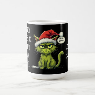 Taza De Café Famosos Navidades "Ew People" Meowy Cat Amantes