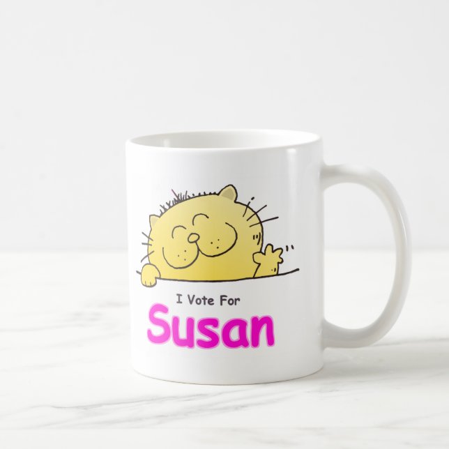 Taza De Café Fan de Susan Boyle (Derecha)