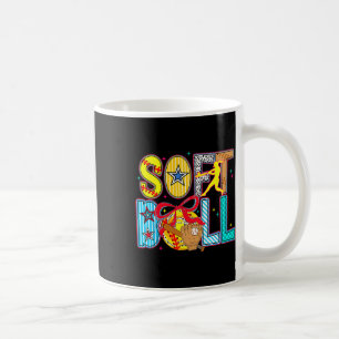 Taza De Café Fanático de béisbol Bola Bola Día de Juego de Soft