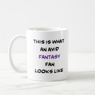 Taza De Café fanático de fantasía, ávido