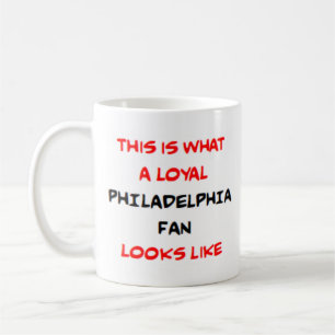Taza De Café fanático de Filadelfia, leal