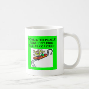Taza De Café fanático de la montaña rusa