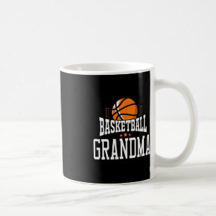 Taza De Café Fanático del equipo de baloncesto Abuela