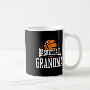 Taza De Café Fanático del equipo de baloncesto Abuela