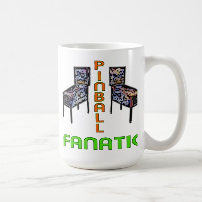 Taza De Café Fanático del pinball (Derecha)